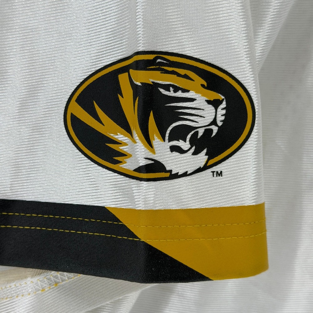 Nike Mizzou Tigers Football Jersey White Black Gold Number 11 XXL Mens - Picture 5 of 16